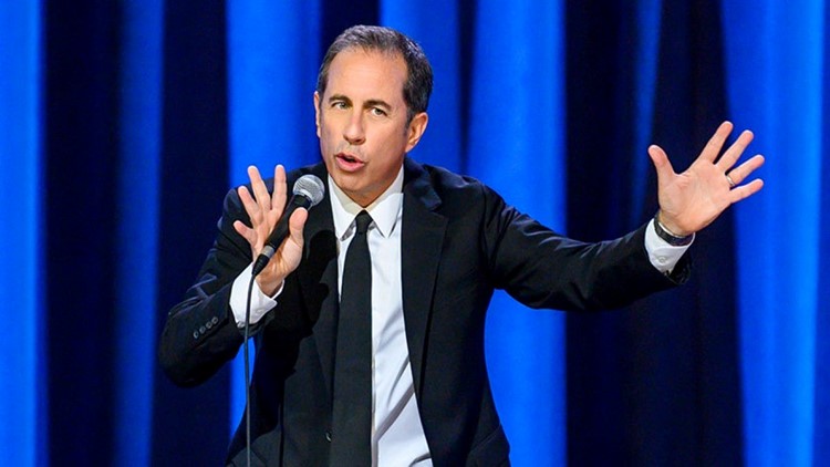 Jerry Seinfeld on stage